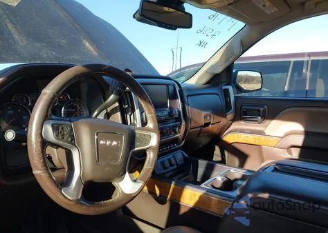 2015 GMC Sierra 1500 Slt из США, поврежденный, VIN 3GTU2VEJXFG233298